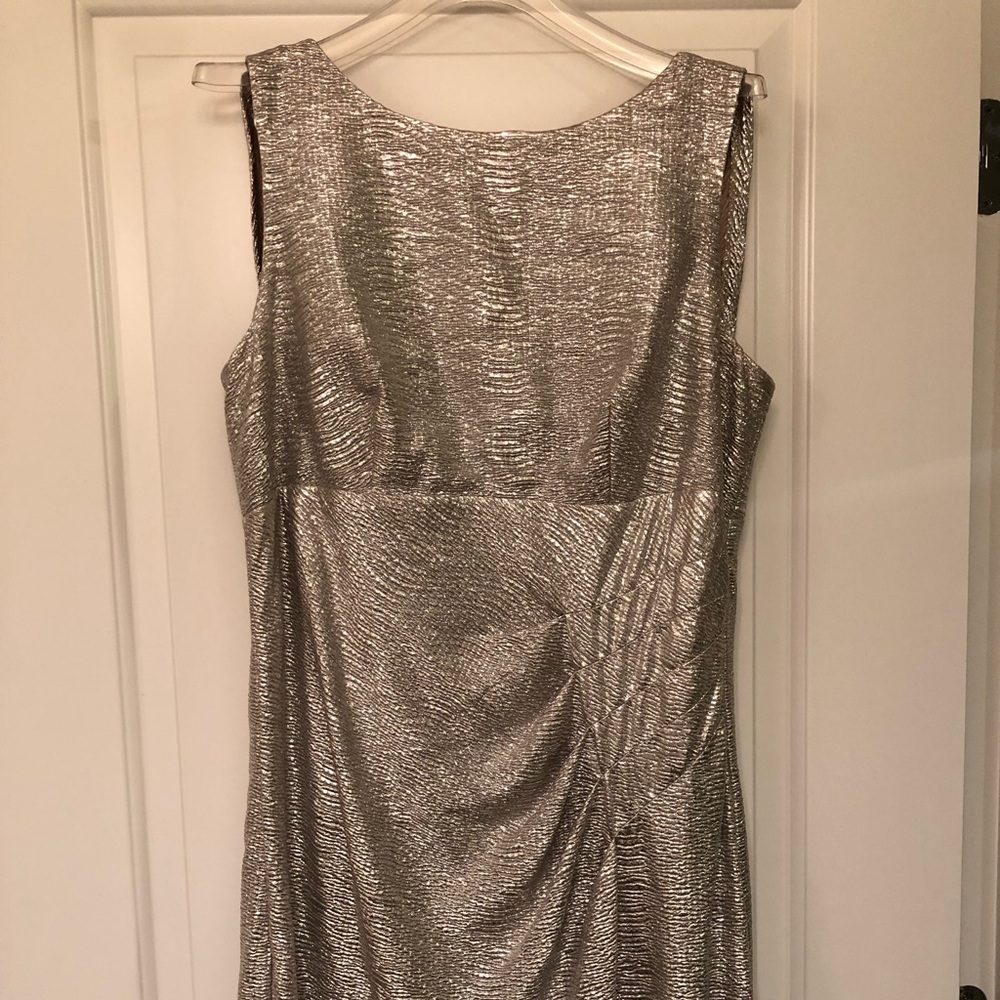 Formal metallic dress